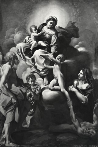 A. Villani e Figli — Lanfranco Giovanni - sec. XVI/ XVII - Salvazione di un'anima — insieme